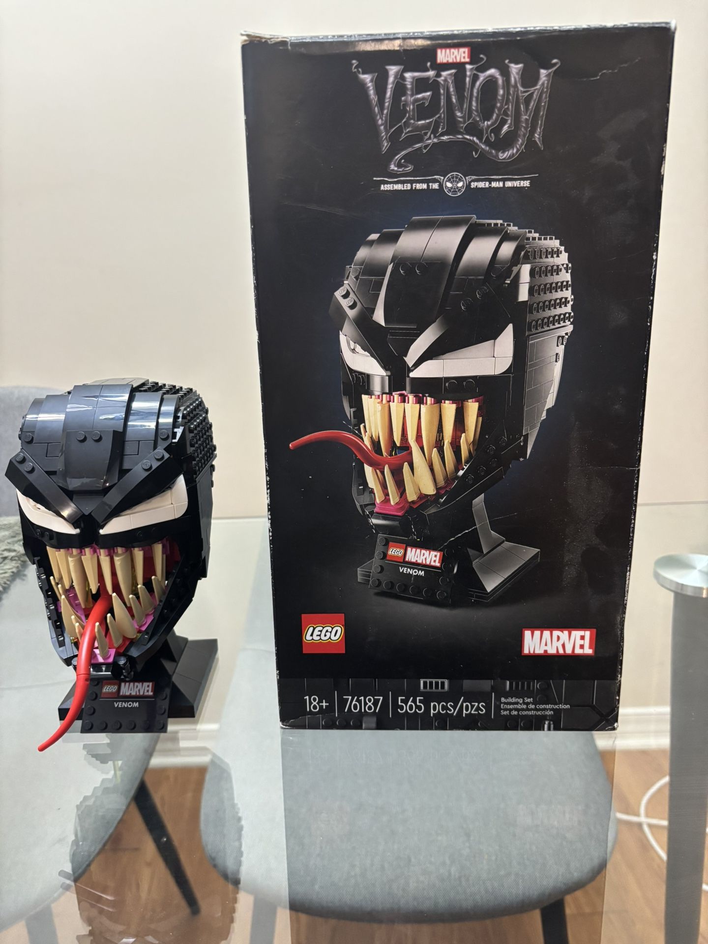 Awesome Venom Lego Head. 