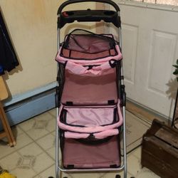 Double Pet Stroller, 