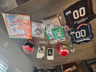 Sports Collectibles Lot – NFL, NASCAR, Cards & More