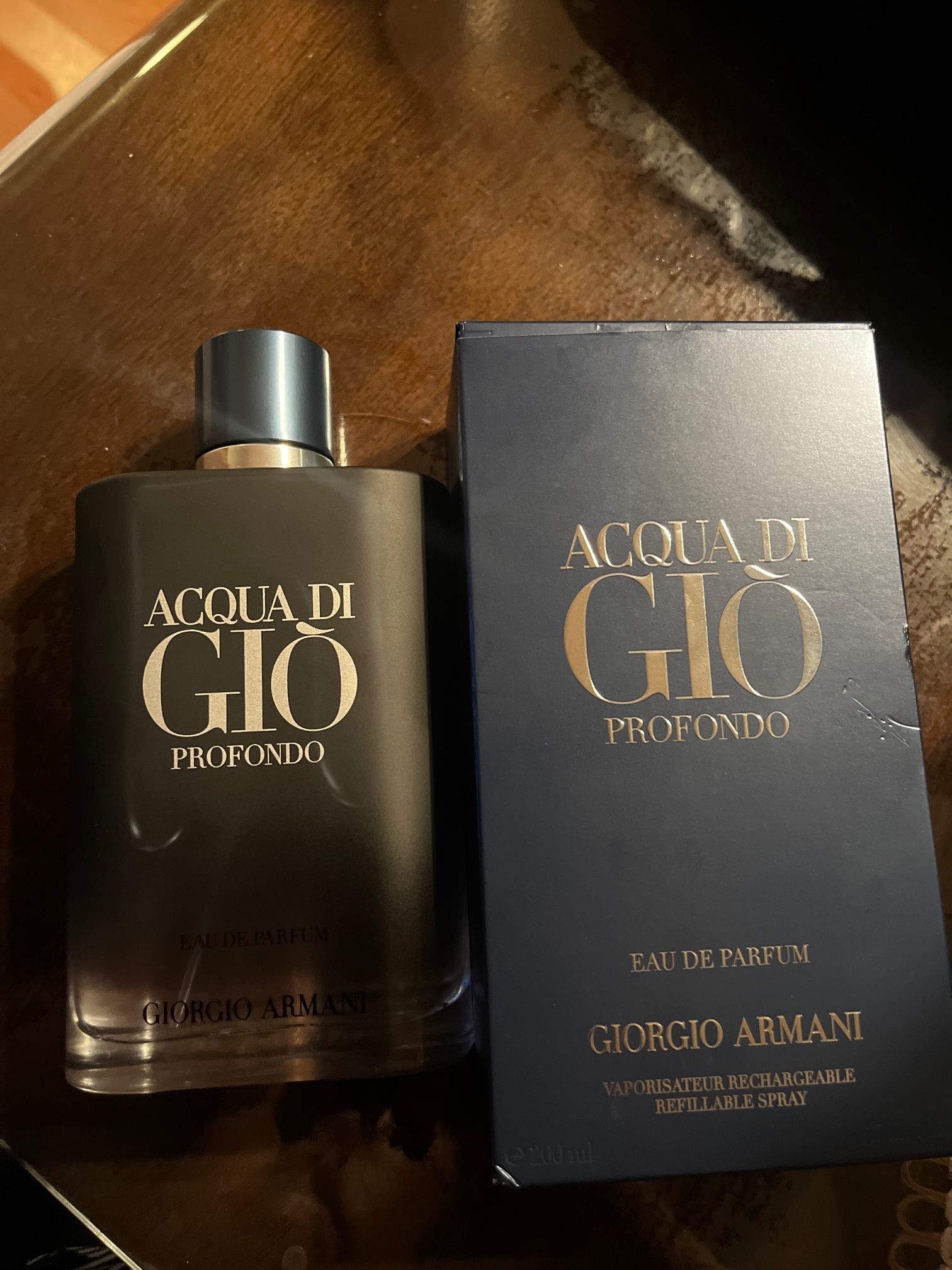 ACQUA DI GIO PROFONDO EAU DE PARFUM 200ml