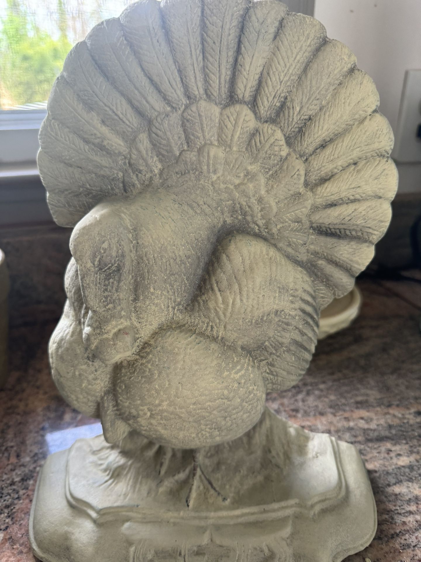 17’ Solid Cast Iron Rooster 