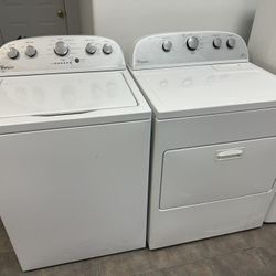 Whirlpool Tops Loader Washer And Electric Dryer Set 