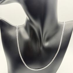 24” Cuban Chain – Solid 925 Sterling Silver – Brand New