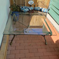 Vintage Hollywood Regency Coffee Table