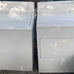 Kenmore Washer And Dryer Set White Working Perfectly Fine