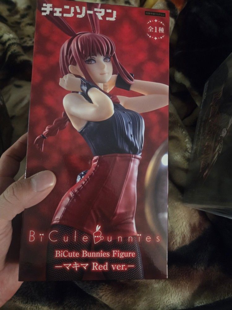 Chainsaw Man Makima BiCute Bunnies Figure Red ver ROUND1 Limited New