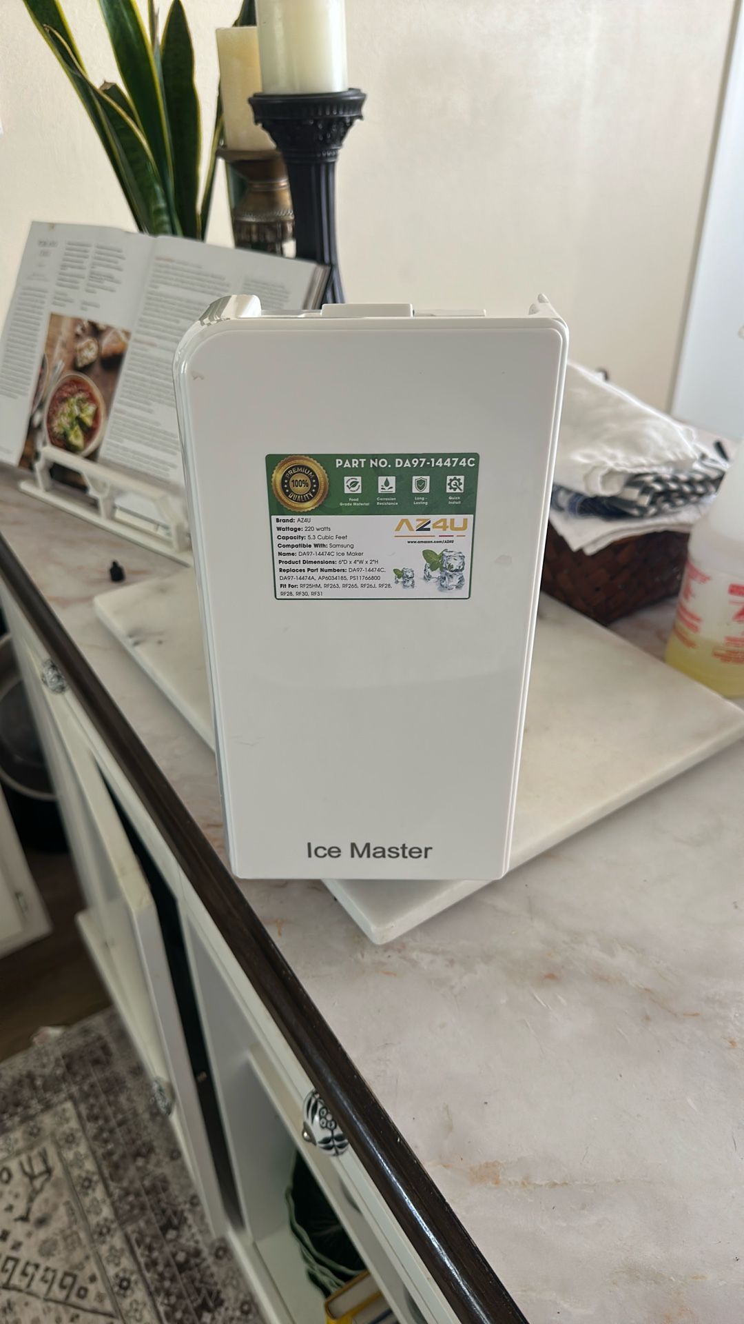 Ice Maker Container For Samsung French Door Refrigerator