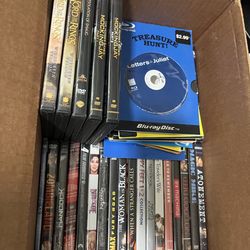Box of dvd’s