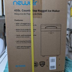 Newair 45 Lb. Countertop Nugget Ice Maker, Still New In Box