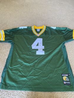 vintage reebok brett favre green bay packers