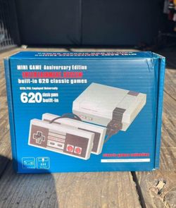 Mini Game Anniversary Edition Entertainment System Built-in 620 Classic Games