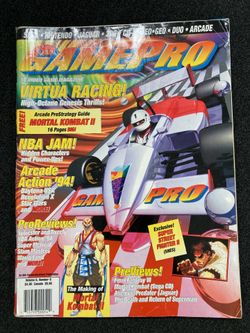 GamePro Magazine Issue 59 (June 1994) Virtua Racing Mortal Kombat