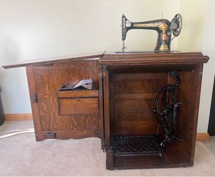 Antique Singer sewing machine