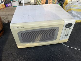 Working microwave with big space