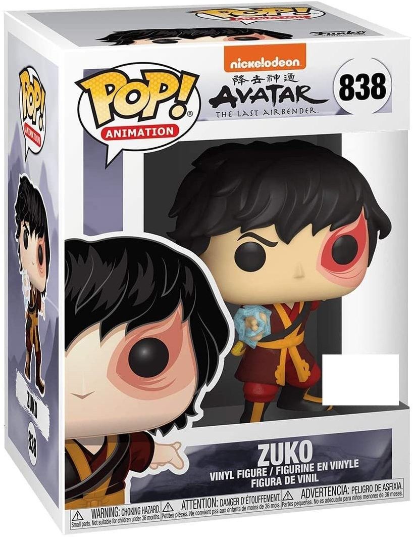 Avatar The Last Airbender Funko Pop! Zuko (Lightning) (GITD) #838 Glow in the Dark Exclusive