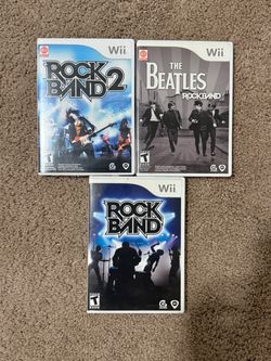 Wii Rock Band Games