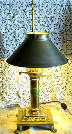 Paris orient express brass lamp deals