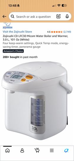 Zojirushi 3L Water Boiler & Warmer – Made in Japan