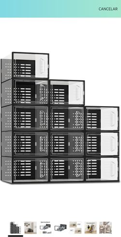 Cajas de almacenamiento de zapatos