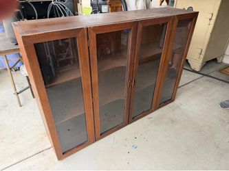 Wood cabinet