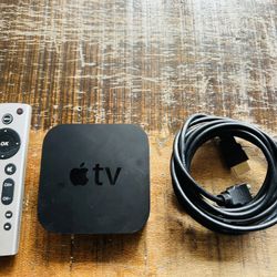 Apple TV With Remote