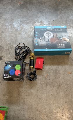 Microphone ,Inverter ,lights