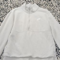 white nike turtle neck