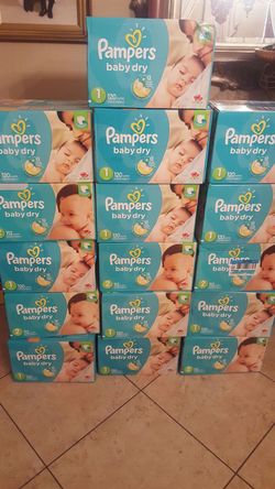Pampers diapers