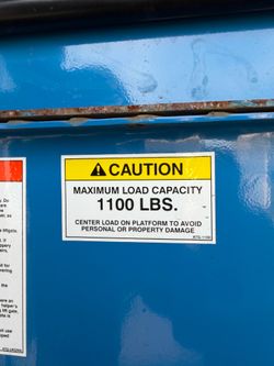 Palfinger CityFix Internal Van Liftgate – 1,100 lbs Capacity (Fleet Maintained)