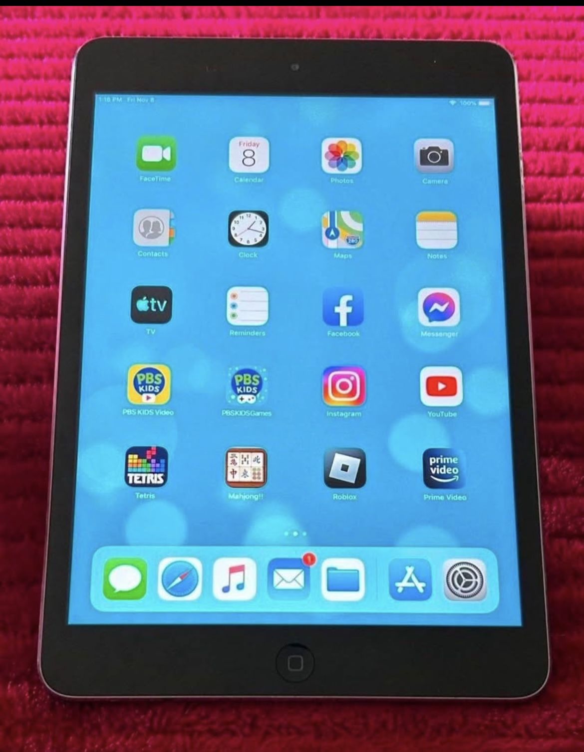Apple iPad Mini Dual-Core in excellent condition. $40