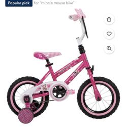 Brand New Minnie Mouse 12" Bike 