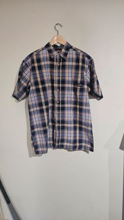 Dickies Plaid Short Sleeve Button-Up Shirt