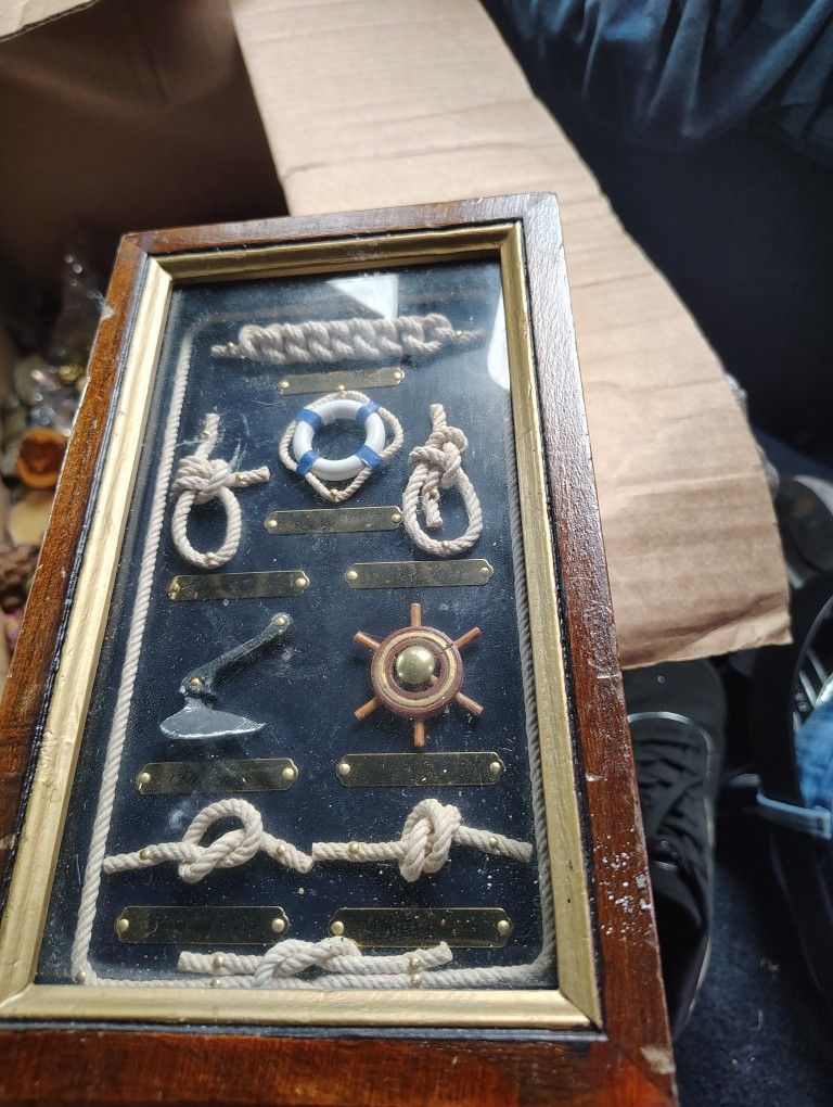 nautical shadow box