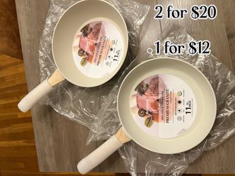 New Anymark 11" Non-Stick Granite Frying Pan - 1 or 2 Pack