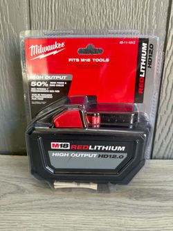 MILWAUKEE M18™ REDLITHIUM™ HIGH OUTPUT™ HD12.0 Battery Pack