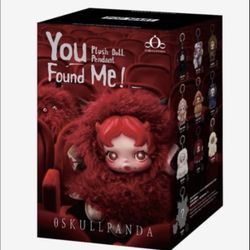 Skull Panda You Found Me Plush Pendant Blind Box  BNIB 100% authentic