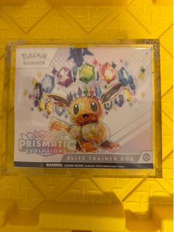 Pokémon Prismatic Evolutions Elite Trainer Boxes