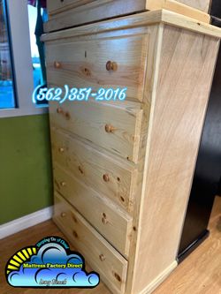 Pinewood natural dresser Pino Nuevo cajonera chest mueble bonita