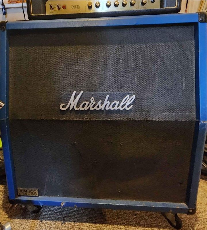 Marshall 30th Anniversary Edition JCM900 4x12 1960A Cabinet - Blue- OBO