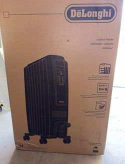 Delonghi Full Room, Digital Radiant Electric Oil Heater With Tos