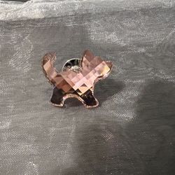 Swarovski Cat Brooch (excellent condition ; like new)  $30
