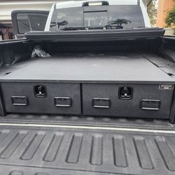 TruckVault Standard 2 Drawer locking truck bed secure storage

