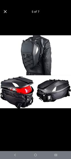 Motorcycle backpack
