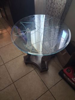 Glass table