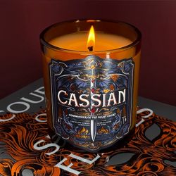 Cassian - Commander of the Night Court • 8oz Candle | ACOTAR Series