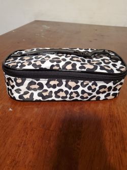 Ali & Zak Leppard Print Makeup / Cosmetic Bag
