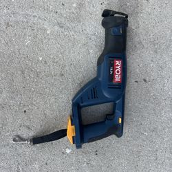 RYOBI CORDLESS POWER 18 VOLT RECIPROCATING SAW ~ (BD0(contact info removed)3) ~ (P510)