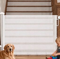 Retractable Baby and Pet Safety Gate