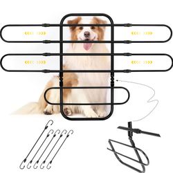 HOMEPEDIA Adjustable Dog Car Barrier