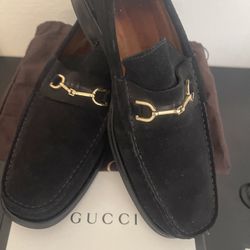 Mens Gucci Loafers - Black - Size 10